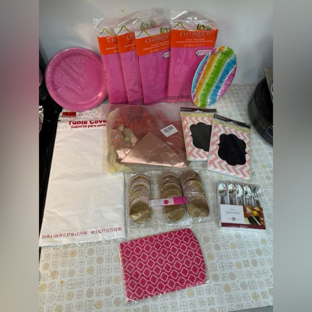 Pink Party Supplies